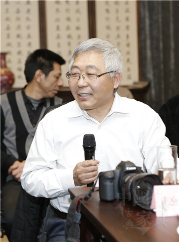 03中華木工委主任趙夫瀛在年會上發表講話